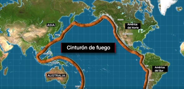 Perú se ubica en el llamado Cinturón de Fuego del Pacífico