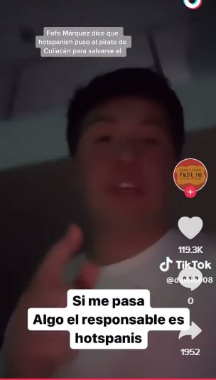 Fofo Márquez señaló: "¿Ya le contaste a la gente que tu pusiste al Pirata de Culiacán para salvar tu pellejo?"
