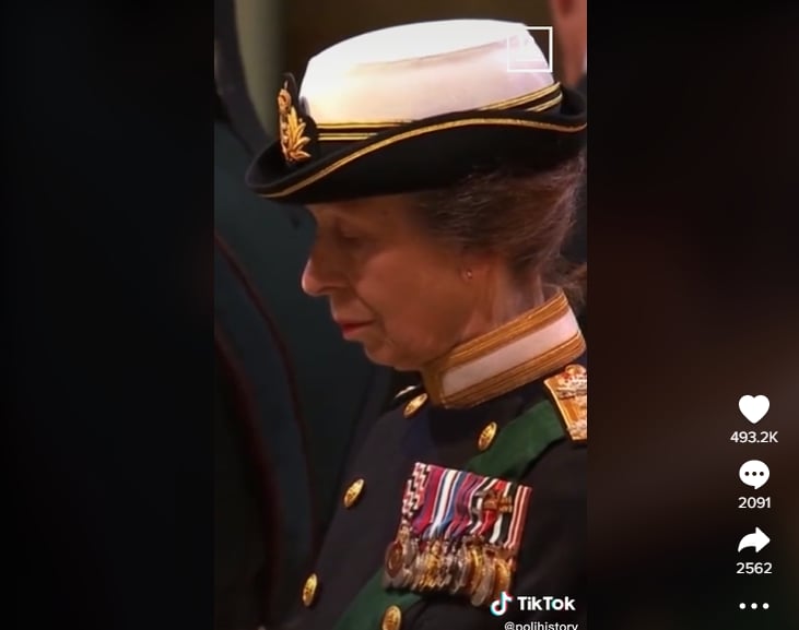 Princess Anne moment went viral