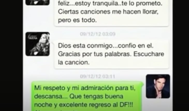 La posible última conversación de "La Diva de la banda"