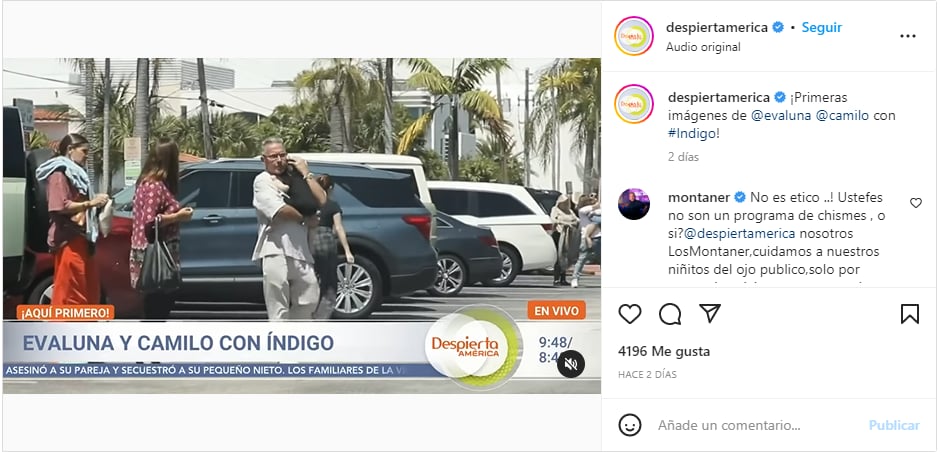 Los Montaner fueron captados 'derretidos' de amor por la pequeña