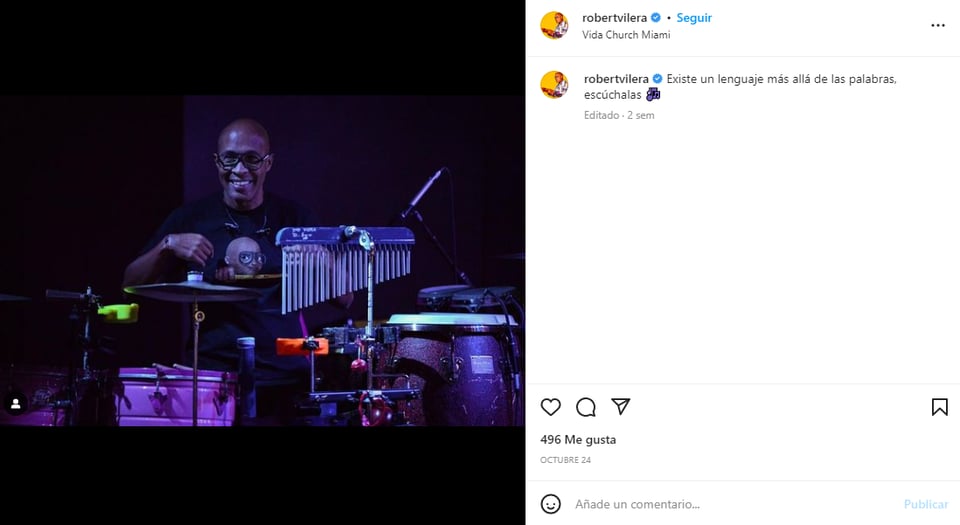 Robert Vilera; un astro musical