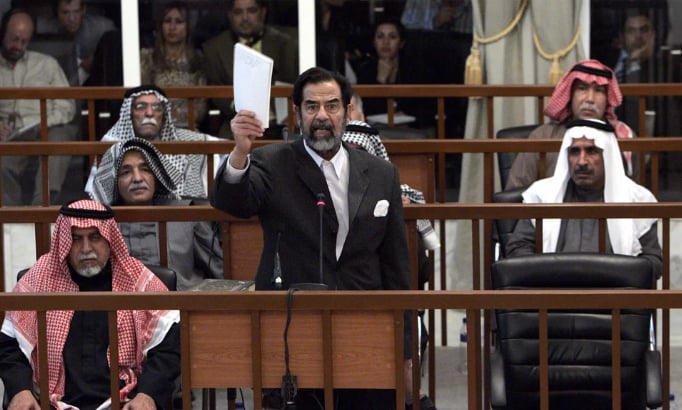 Sadam H: "Soy el presidente de Irak y quiero negociar "
