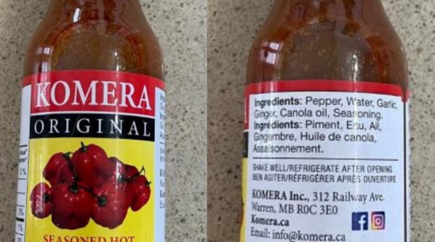 Emiten recall de salsa picante debido a potencial envenenamiento