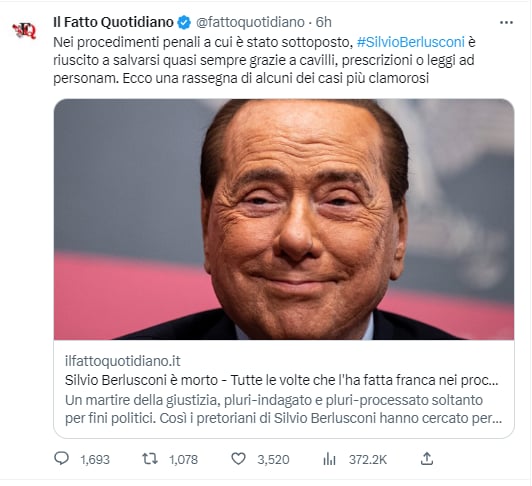 Importante empresario y figura italiana