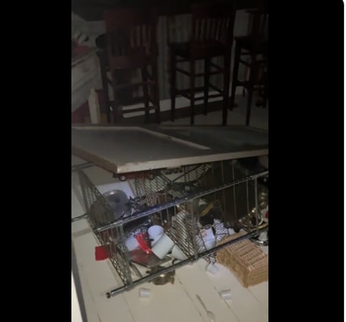 Usuarios de redes mostraron las consecuencias del sismo en sus hogares