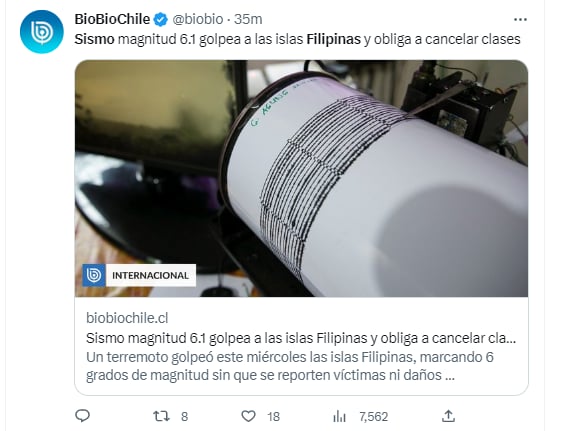 Filipinas se encuentra en el "Aro de Fuego", un arco de fallas en el océano Pacífico