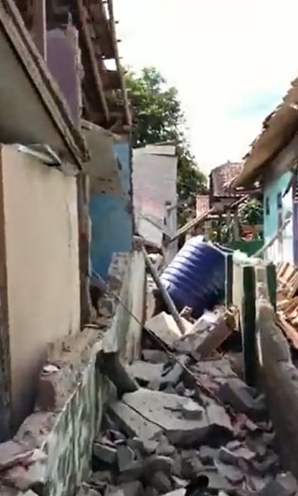 Calles enteras quedaron sepultadas