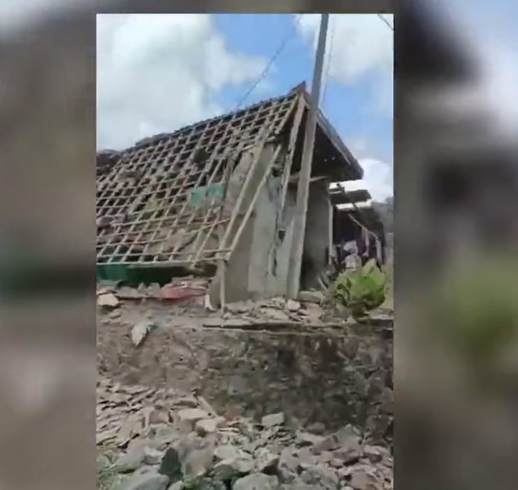 El epicentro se registró diez kilómetros al sur de la ciudad de Cianjur