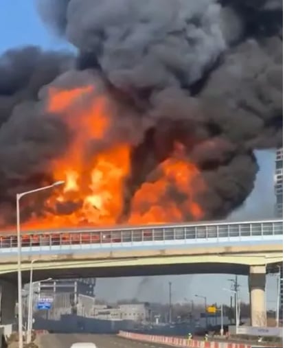 Tragedia tras brutal choque en Corea del Sur