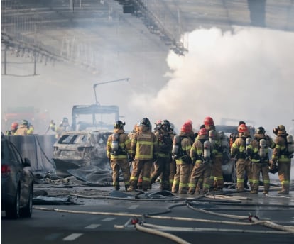 Autoridades reportan: "Estamos realizando una búsqueda dentro del túnel en caso de más víctimas"