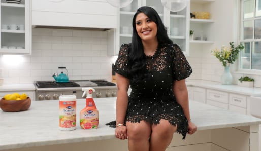 Vanesa Amaro es embajadora de grandes marcas de limpieza