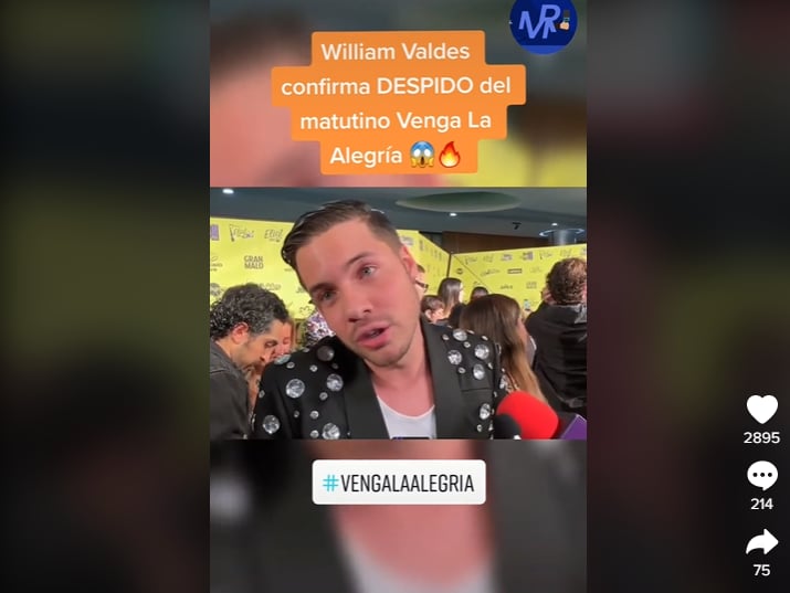 "Me despido de Venga La Alegría"