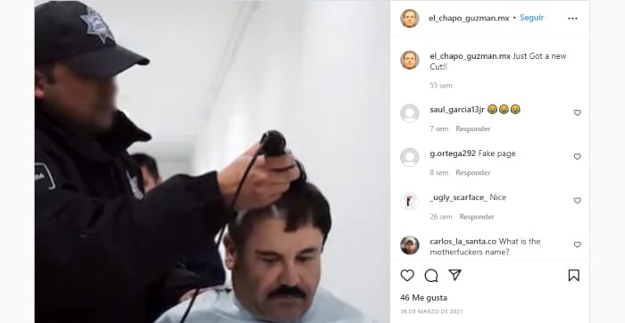 Para "El Chapo" es primordial su físico