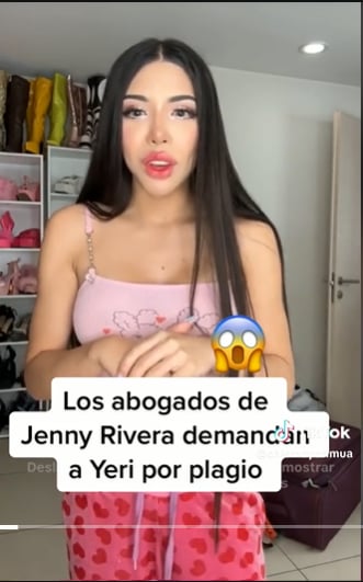 Abogados de Jenni Rivera demandan a la influencer Yeri Mua