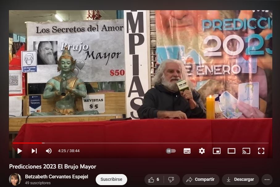 Tras su muerte salen a la luz las últimas predicciones del Bujo Mayor