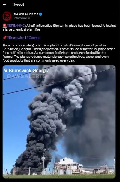 Dicen que parte de la planta se vio afectada por el fuego