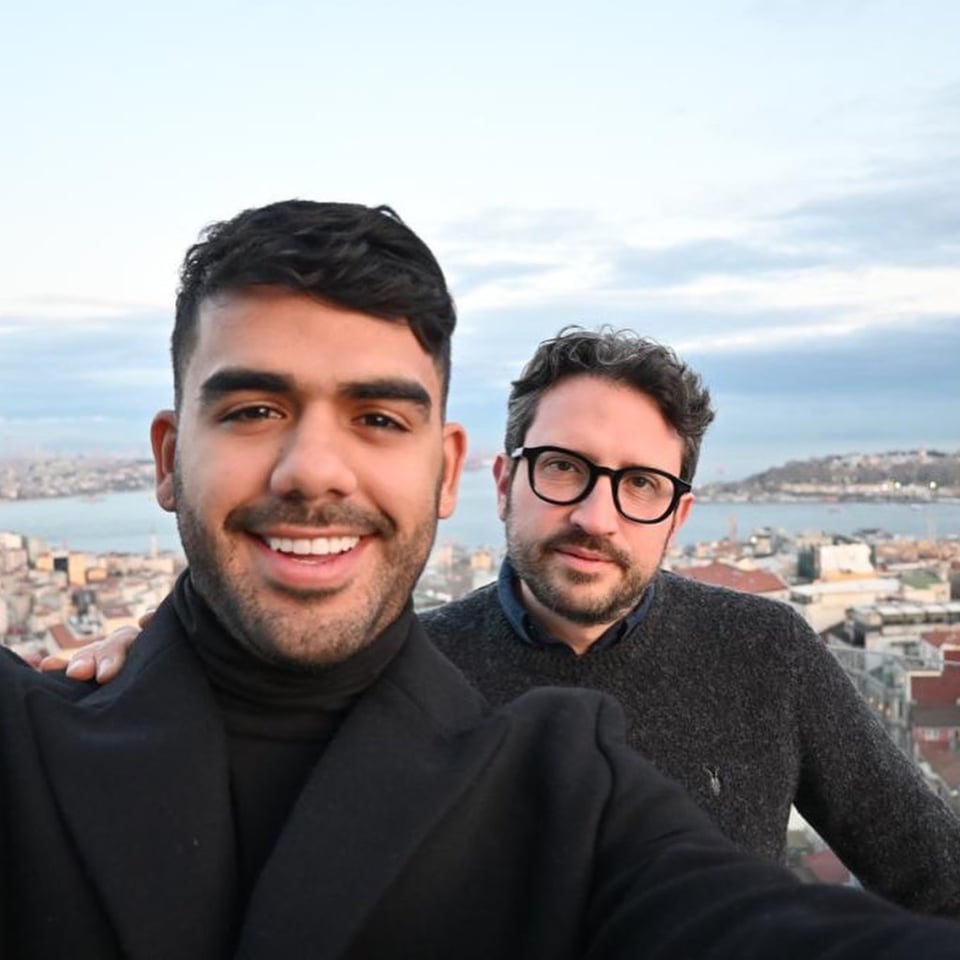 Carlos Adyan and Carlos Quintanilla, Vacations, Turkey, Couple, Smiling, MundoNow