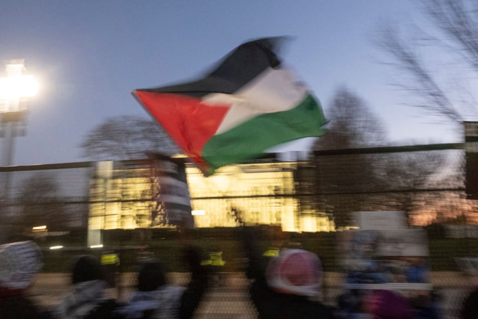 Casa Blanca, evacuación, MundoNow, protesta, Gaza