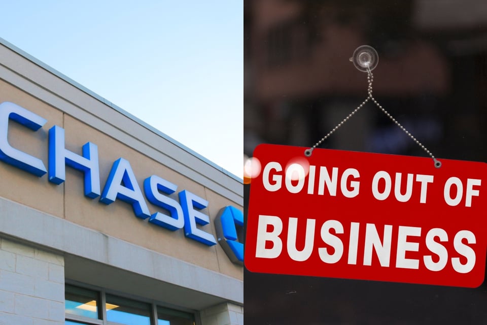 Chase Bank confirma el cierra de dos sucursales en EEUU featured image