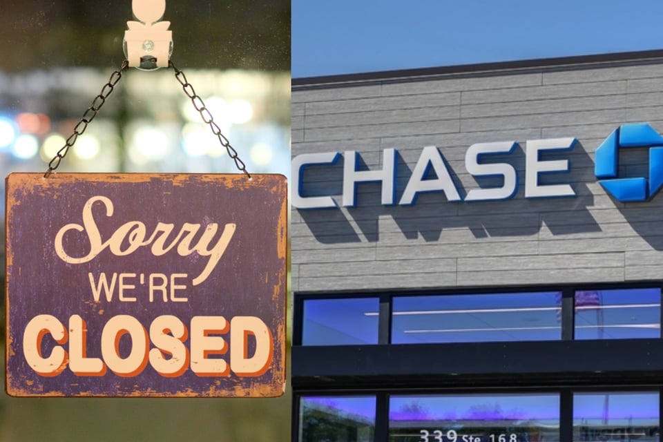 Chase Bank confirma que cerrará de 24 sucursales en EEUU featured image