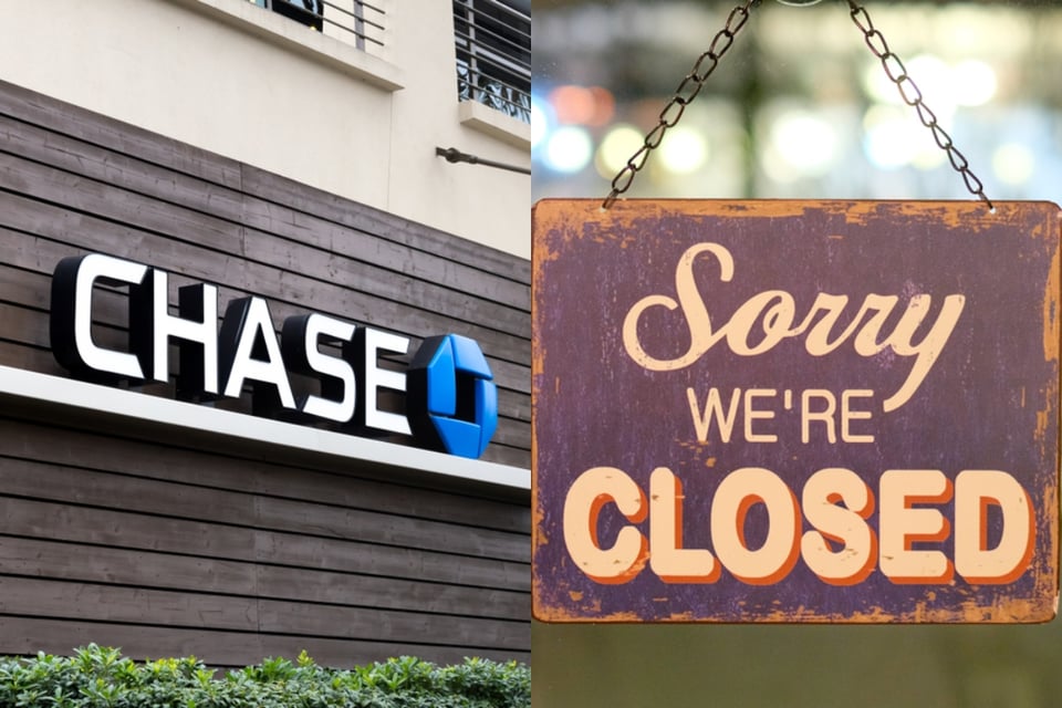 Chase Bank cerrará dos de sus ubicaciones este mes en EEUU featured image