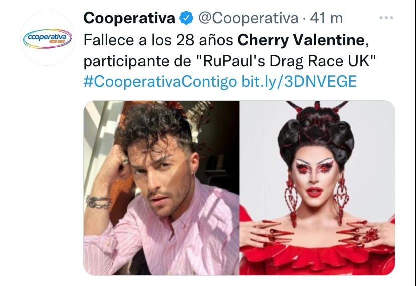 Así confirmaron la muerte del joven artista