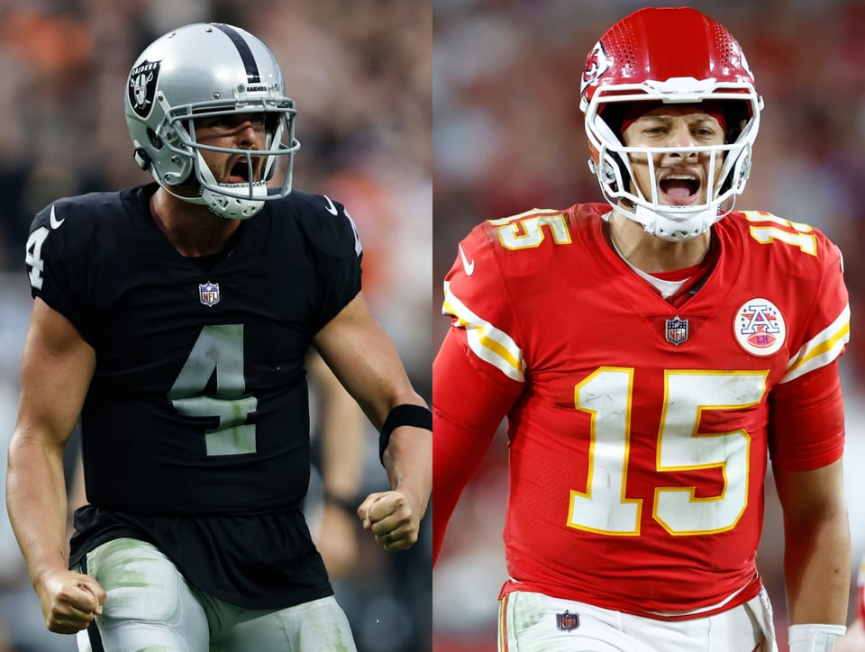 Monday Night Football: Chiefs buscan mantener 'buena racha' ante los Raiders en el clásico divisional