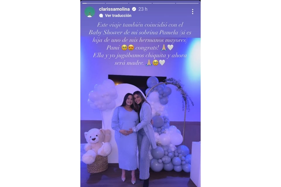 Clarissa Molina, El Gordo y la Flaca, Baby Shower, Embarazo, Presentadora