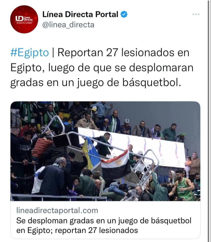 Tragedia también en el fútbol