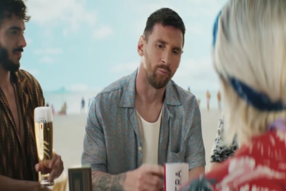 Lionel Messi, footballer, Argentina, Michelob Ultra, MundoNOW