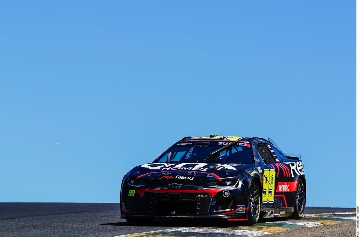 El Chevrolet Camaro ZL1 con el que Daniel Suárez hizo historia en la NASCAR
