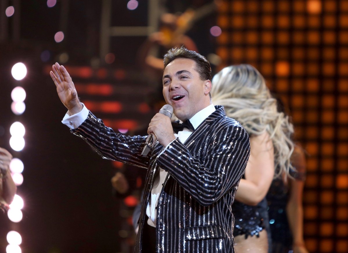 Cristian Castro desquiciado