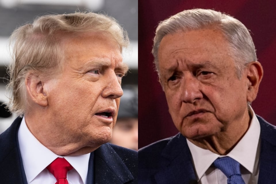 Trump dice que los carteles en México pueden quitar al presidente AMLO en dos minutos