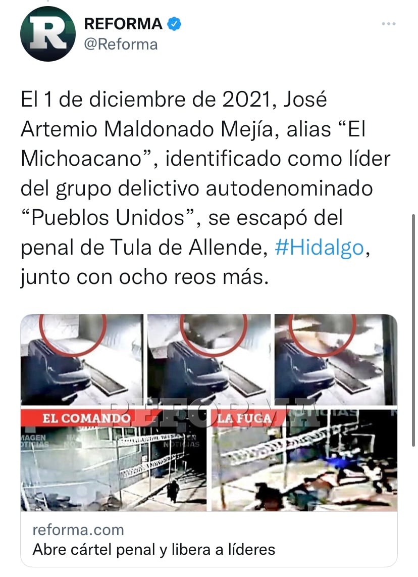 ¿Cómo detuvieron a "El Tolín Infante"?