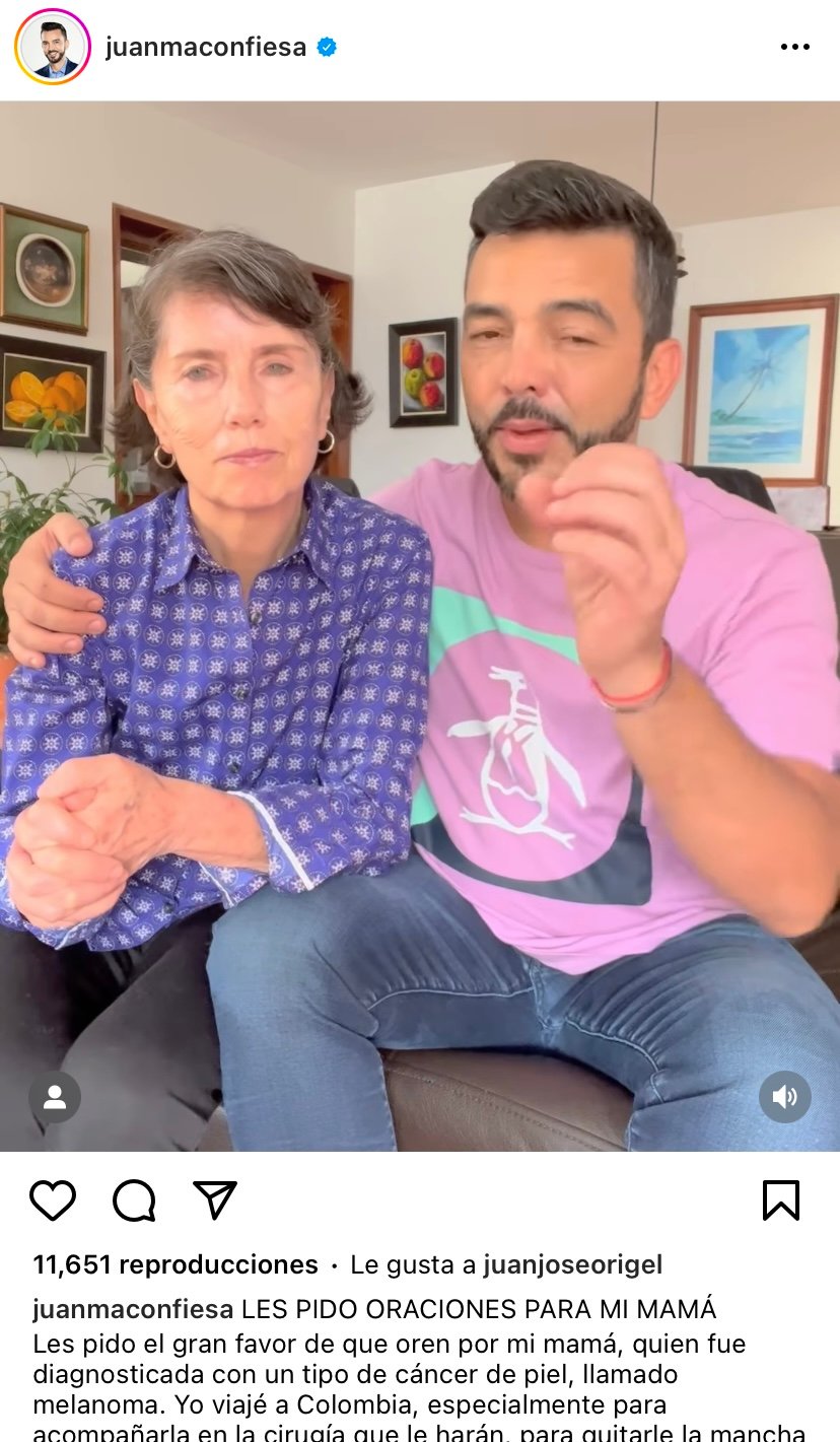 ¿Cómo se dio cuenta del cáncer?