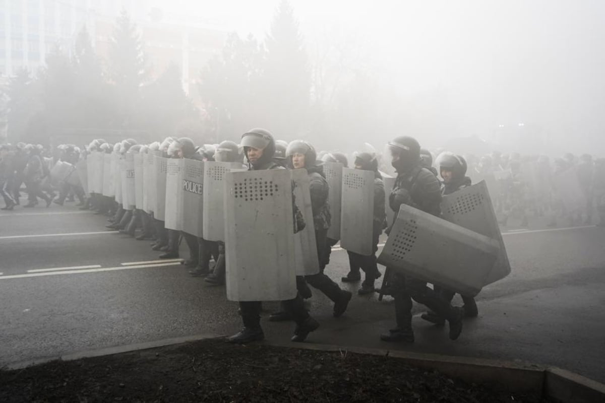 Protestas en Kazajistán