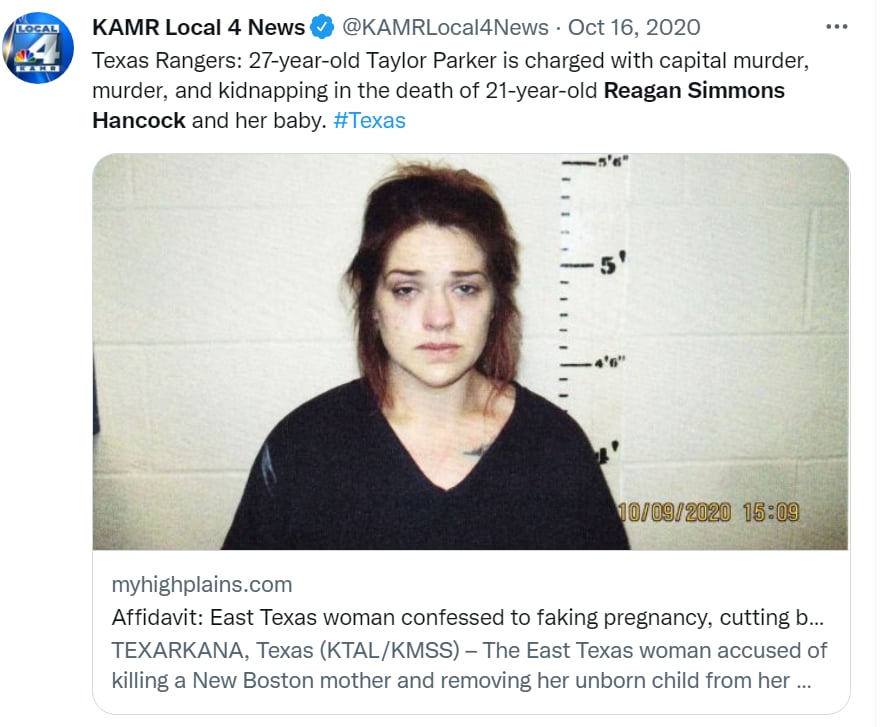 asesinato mamá Texas