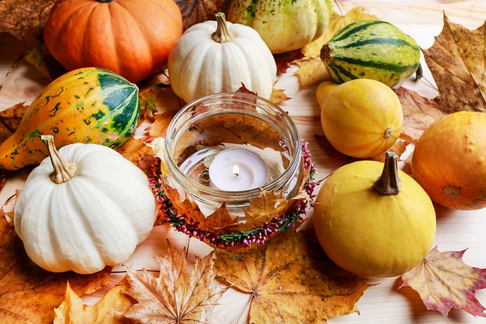 Fall candle