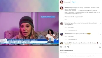 ROSIE RIVERA MAKES 'DRASTIC' DECISION TO STAY AWAY FROM THE TOXIC ENVIRONMENT