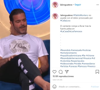 "She loves to humiliate people"; Pablo Montero breaks down in tears after his argument with Celia Lora