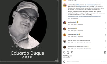 Muere Eduardo Duque