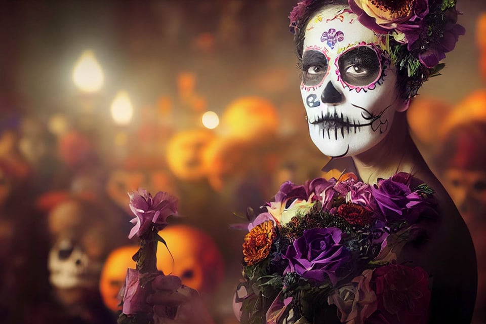 Day of the dead, symbols, Miguel Rivera, Coco, holiday
