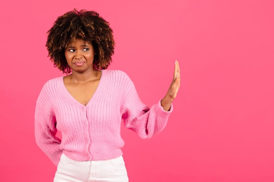 Dealing with rejection, black woman, confused, sad, angry