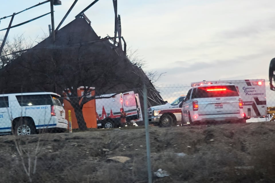 Tragedia, Incidente, Víctimas, Muerte, Derrumbe de hangar en Idaho