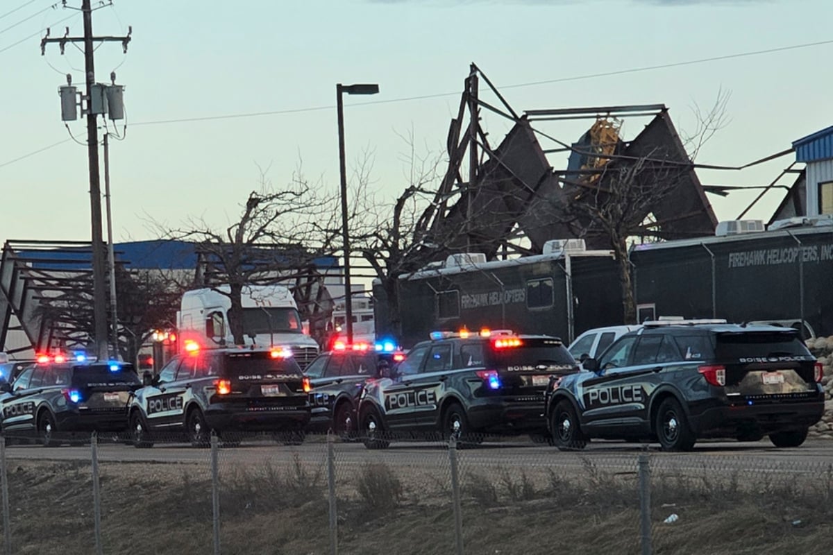 Derrumbe de hangar en Idaho, Accidente, Tragedia, Colapso, Estados Unidos