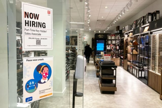 US unemployment is at the lowest level in 4 months