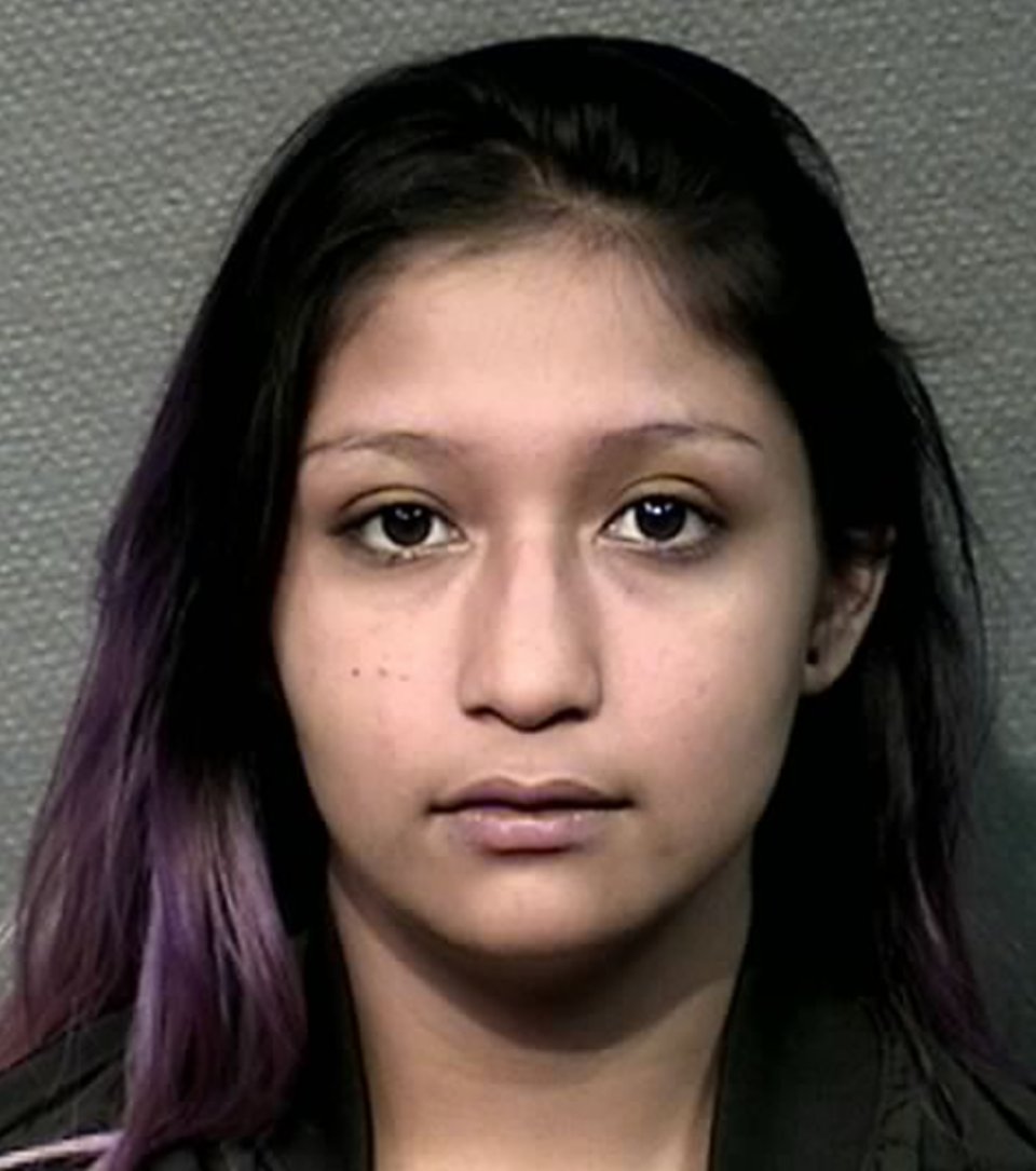 Destinee Guerrero robó a golpes el auto de un conductor de Uber