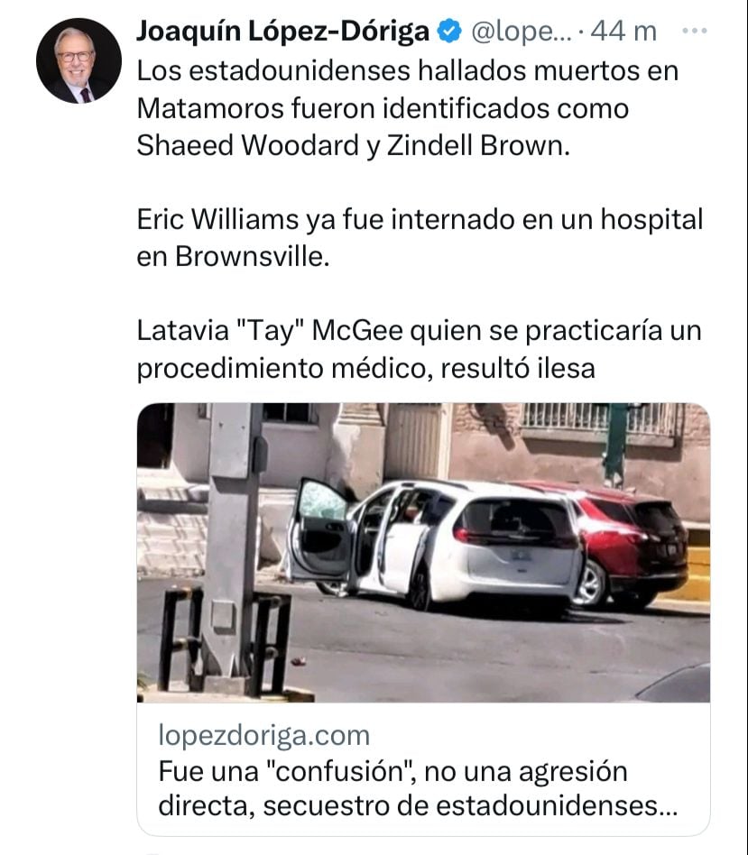 They give the details of the kidnapping of the Americans in Mexico (PHOTOS)