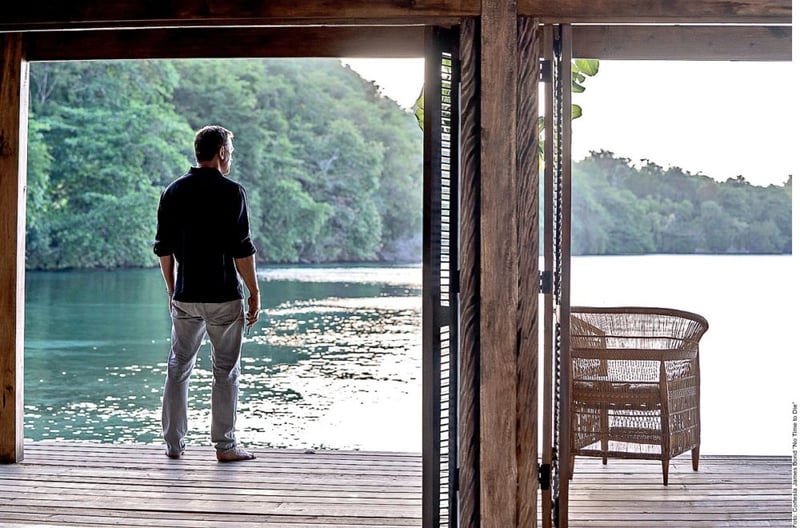 El Agente 007 y el diseño de interiores de la película